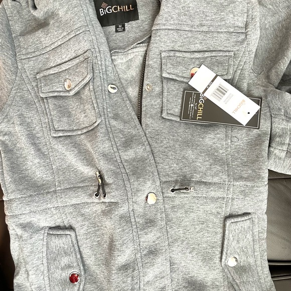 Cozy Sherpa Line Hooded Fleece Jacket - Picture 6 of 6